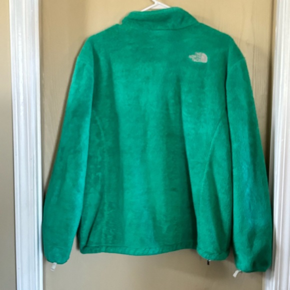 The North Face Osito Plush Fleece Full Zip in Green Size XL - Picture 3 of 4